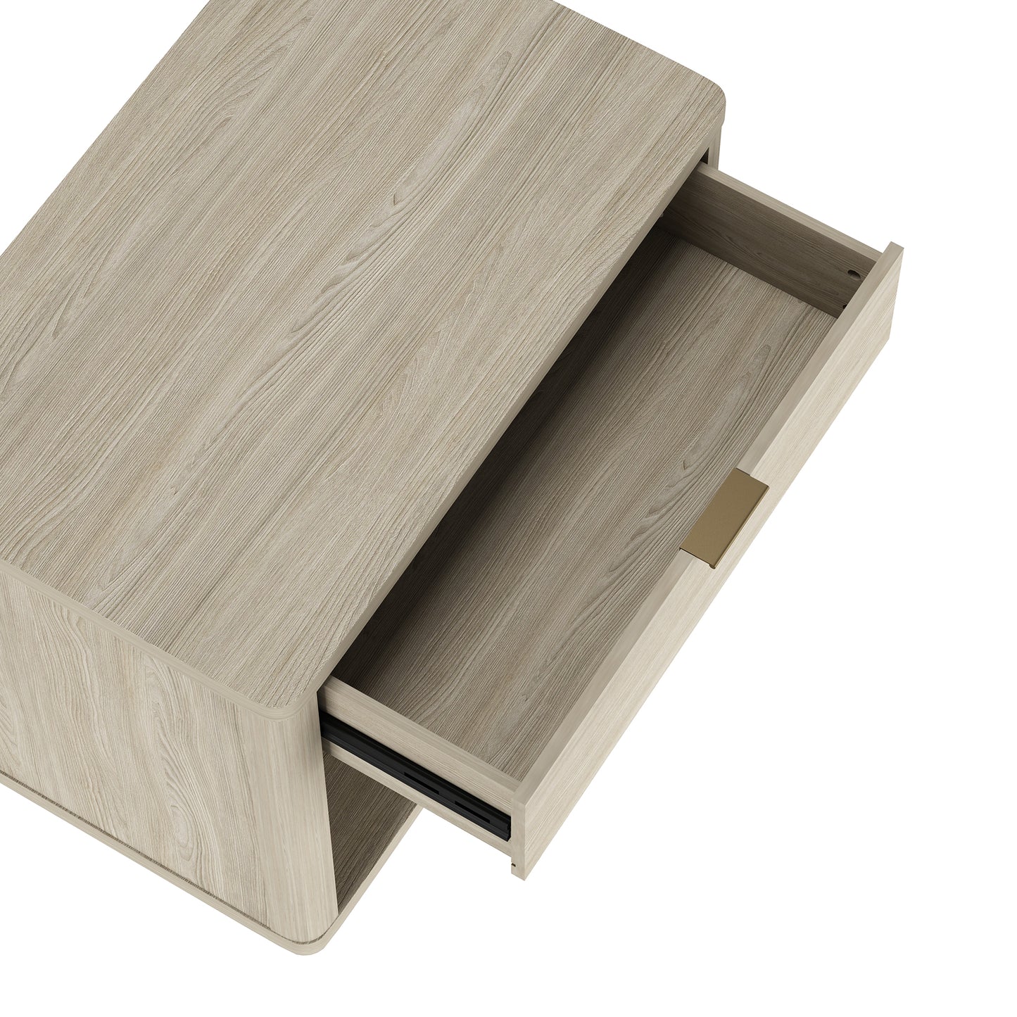 Evelyn Modern 32" Nightstand in Natural (1-Drawer) NS012-NA