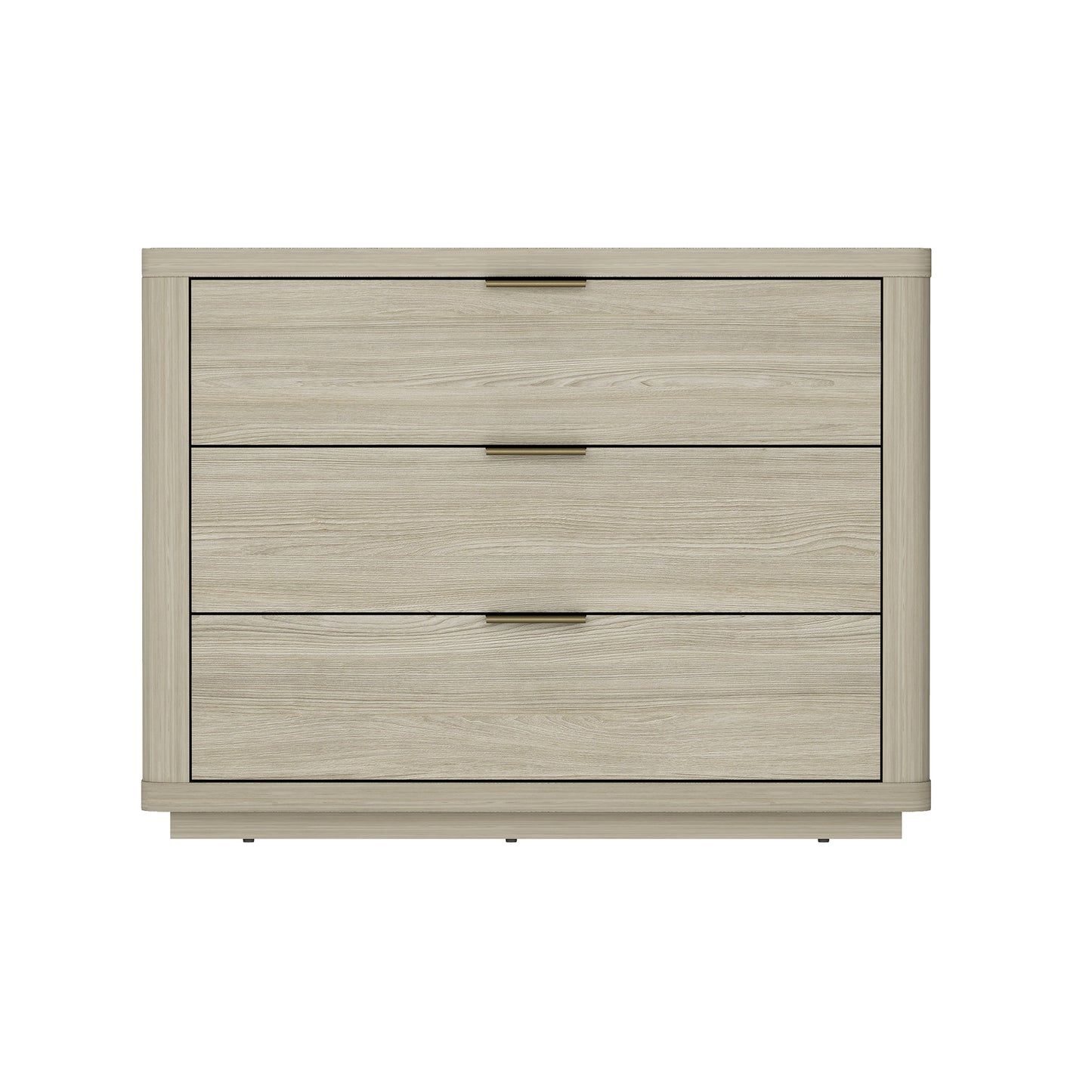 Evelyn Modern 32" Nightstand in Natural (3-Drawer) NS014-NA