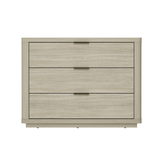 Evelyn Modern 32" Nightstand in Natural (3-Drawer) NS014-NA