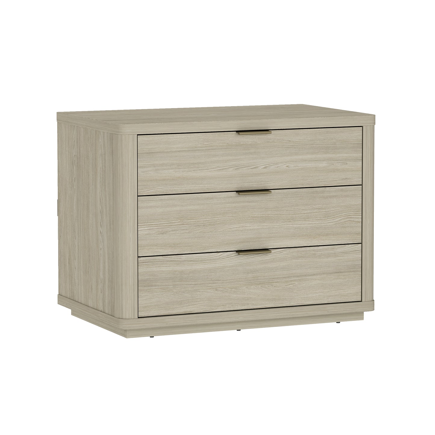 Evelyn Modern 32" Nightstand in Natural (3-Drawer) NS014-NA