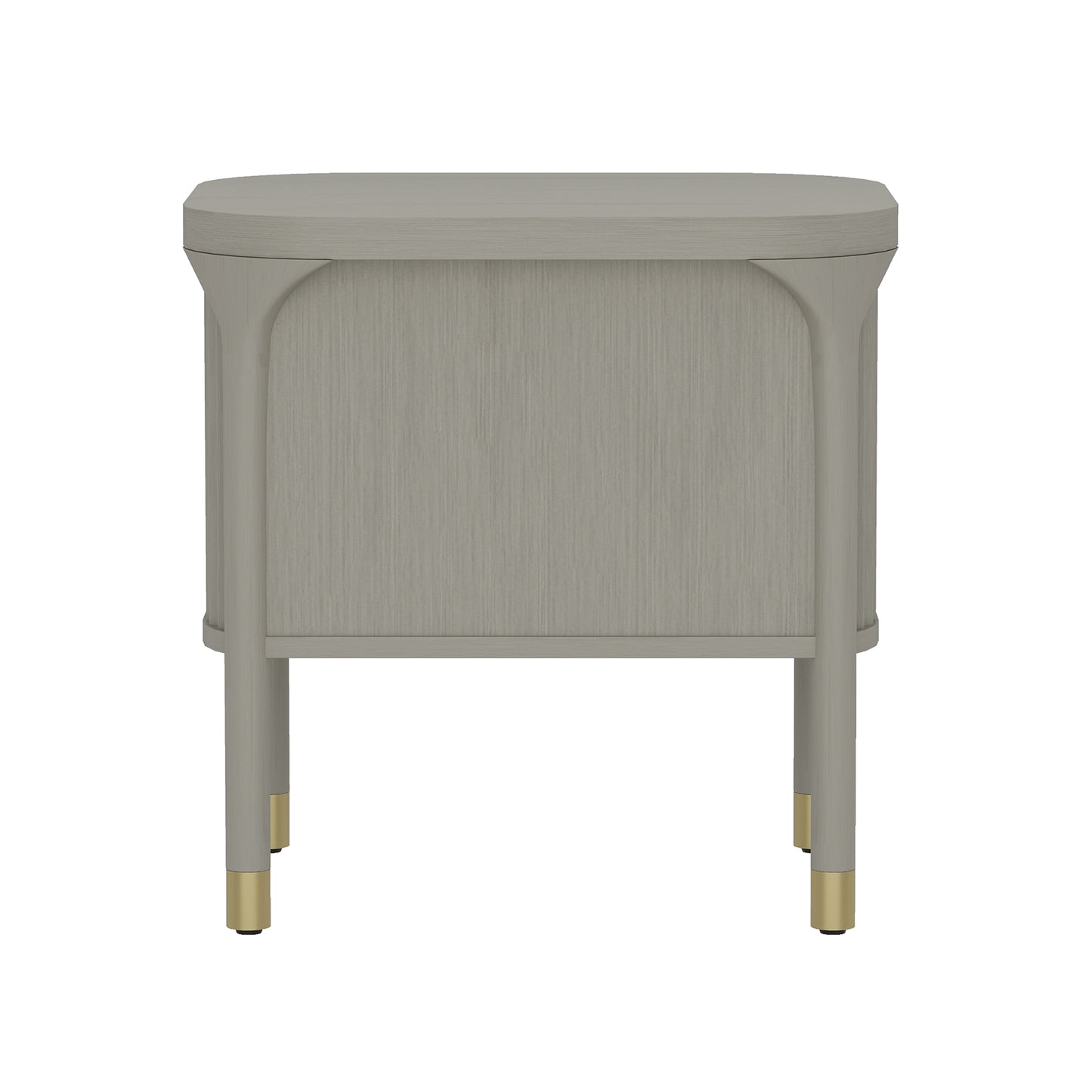 Park Contemporary 24" Nightstand in Gray (2-Drawer) NS1525-2