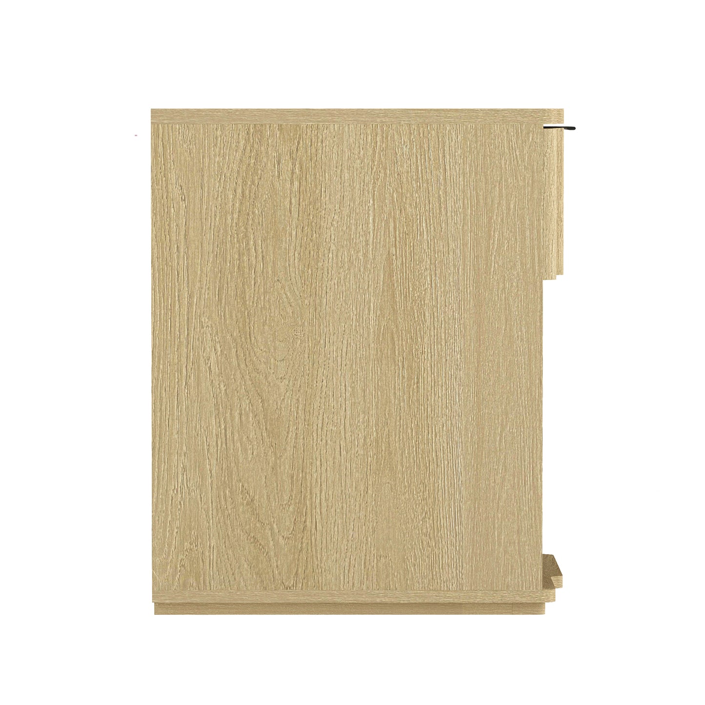 Clive Mid-Century Modern 22" Nightstand in Natural Oak (1-Drawer) NS1561-4
