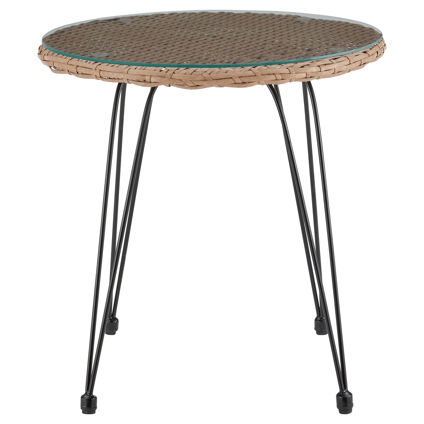 Antibes Modern 3-Piece Conversation Set in Tan and Gray OD-CV010-GY