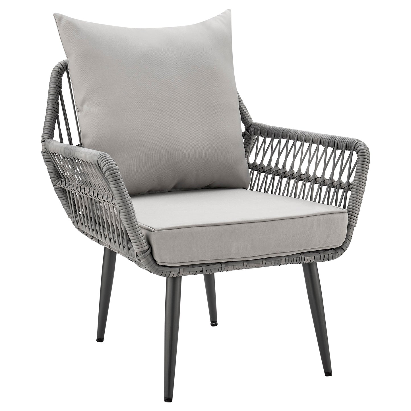 Cannes Modern 3-Piece Conversation Set in Gray OD-CV012-GY