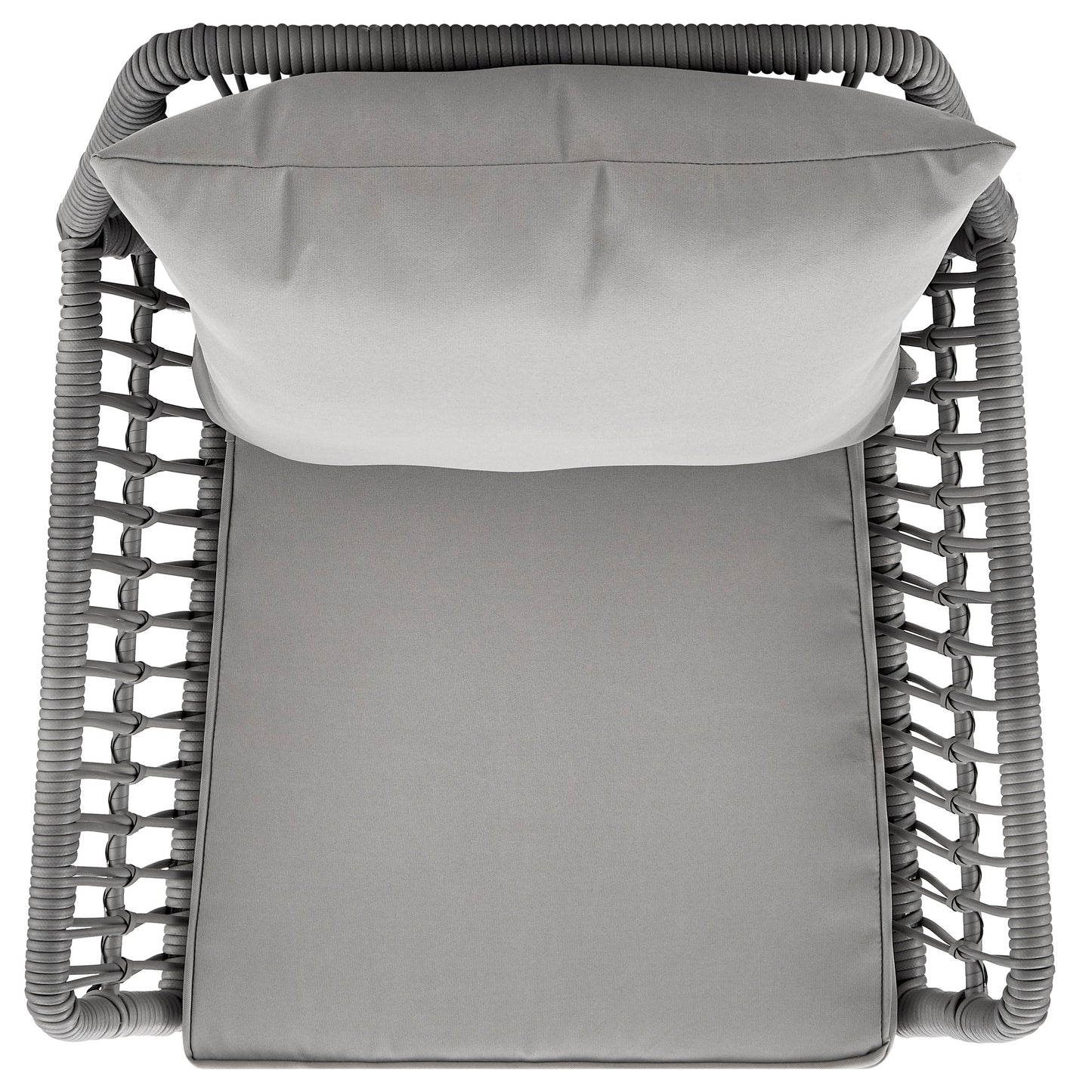 Cannes Modern 3-Piece Conversation Set in Gray OD-CV012-GY