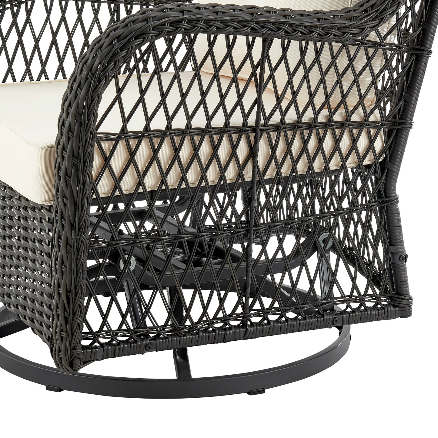 Fruttuo Traditional 3-Piece Conversation Set for Patio, Porch and Living Areas