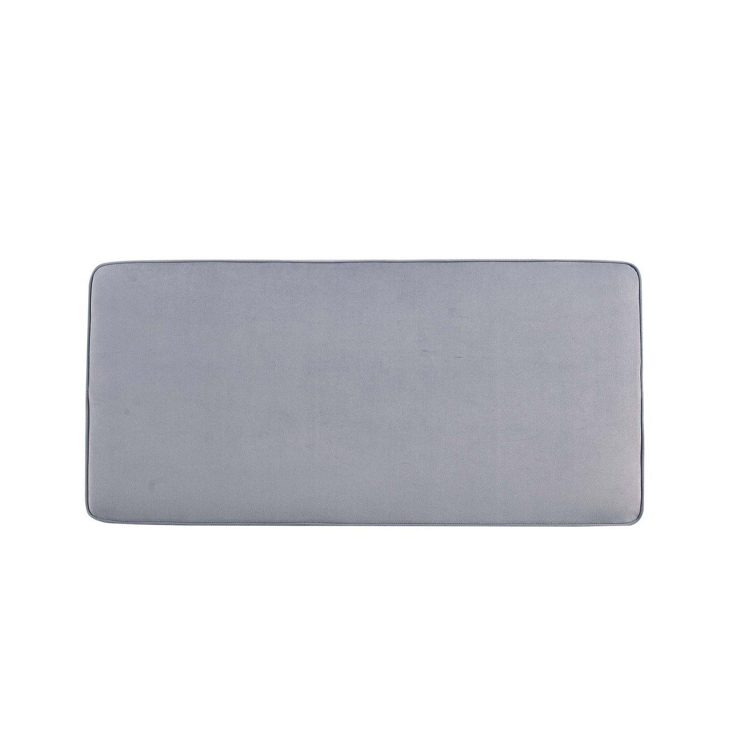 Abigail Mid-Century Modern Upholstered Velvet Accent Bench for Entryway & Bedroom
