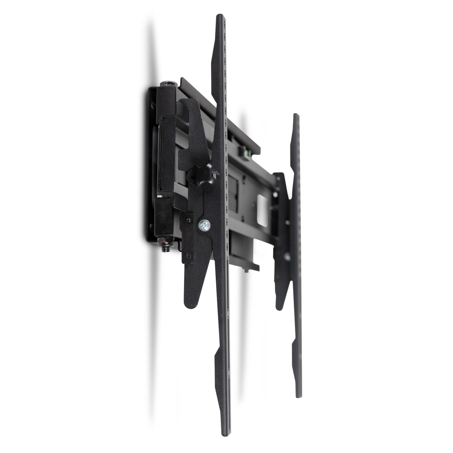 FLASH MOUNT Full Motion TV Wall Mount - Built-In Level - Fit most TV's 40" - 84" (Weight Cap 100LB) Black RA-MP006-GG