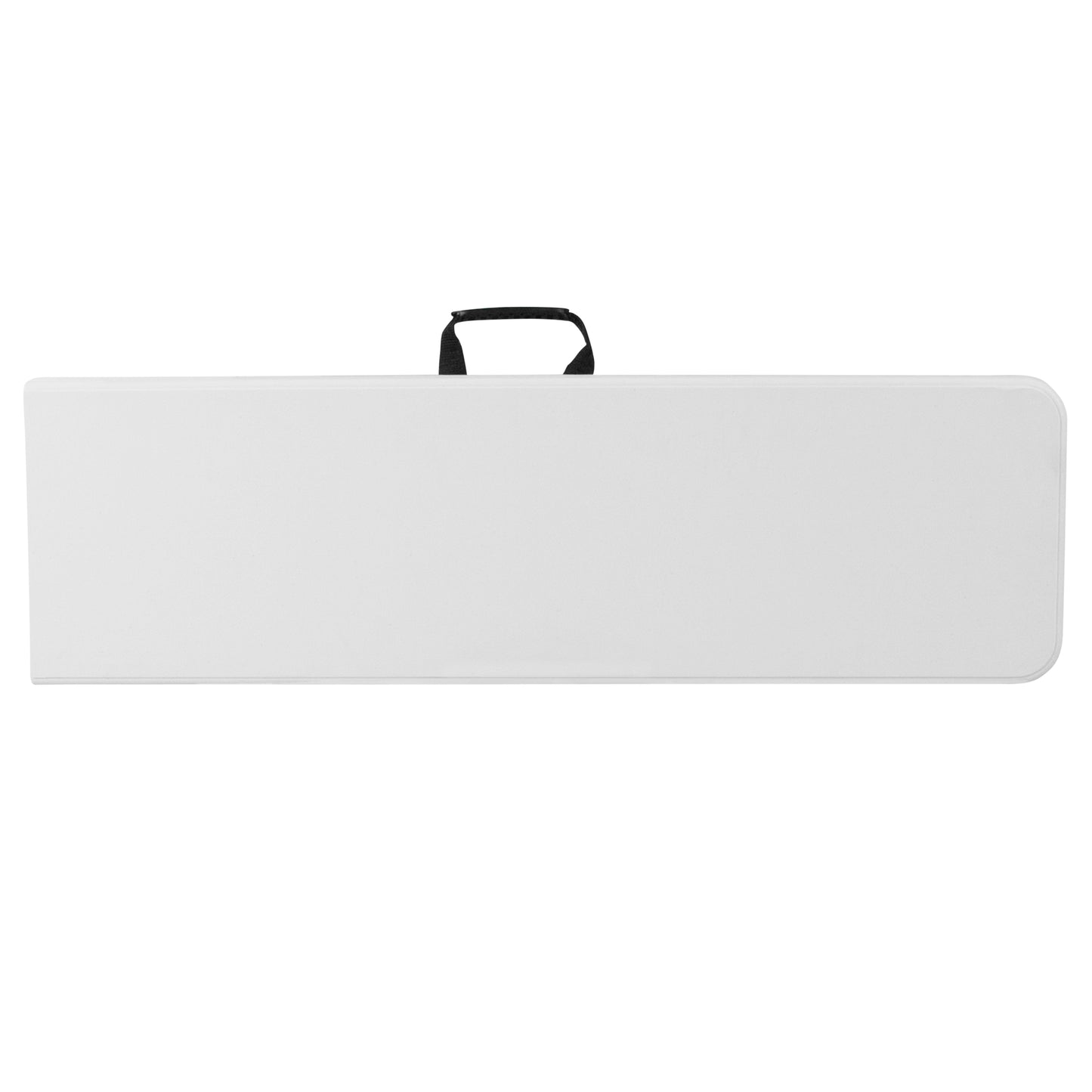 Talbott 10.25''W x 71''L Bi-Fold Granite White Plastic Bench with Carrying Handle Granite White