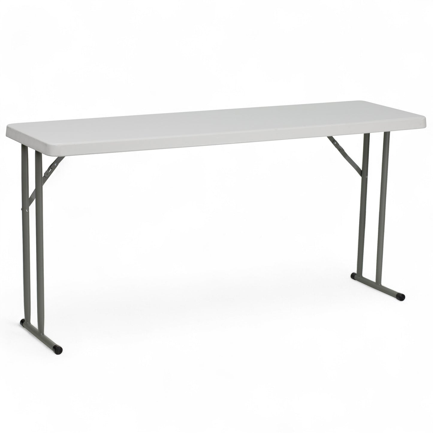 Kathryn 5-Foot Granite White Plastic Folding Training Table Granite White