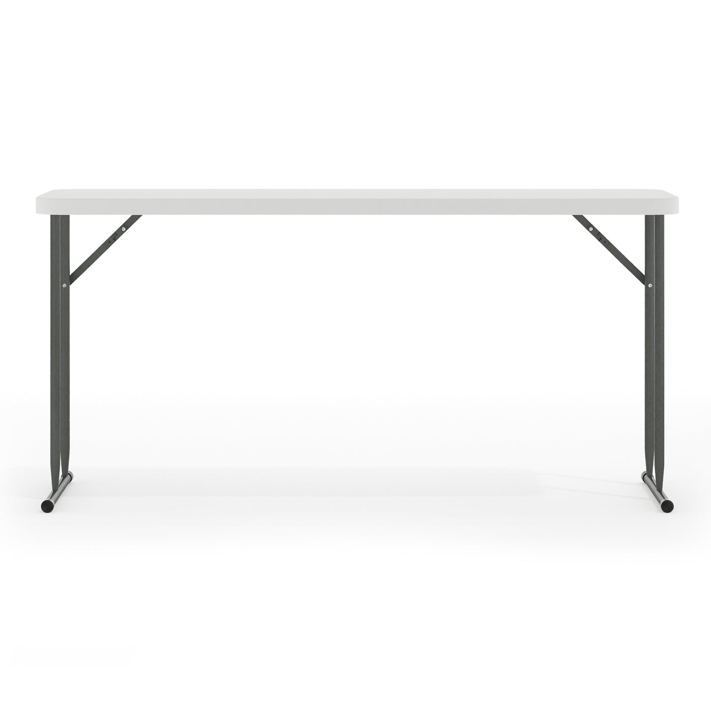 Kathryn 5-Foot Granite White Plastic Folding Training Table Granite White