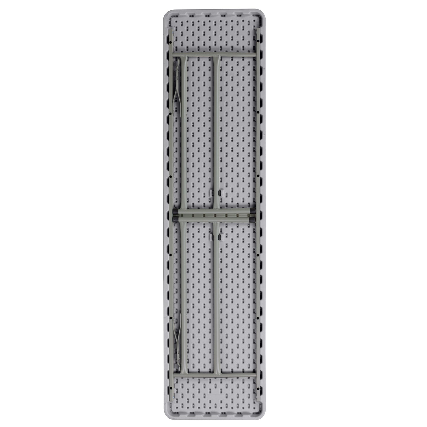 Kathryn 6-Foot Gray Plastic Folding Training Table Gray