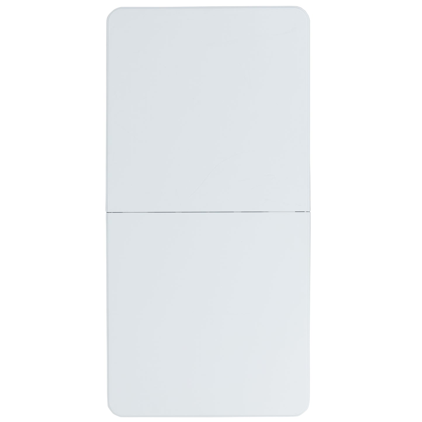 Kathryn 4-Foot Height Adjustable Bi-Fold Granite White Plastic Folding Table Granite White
