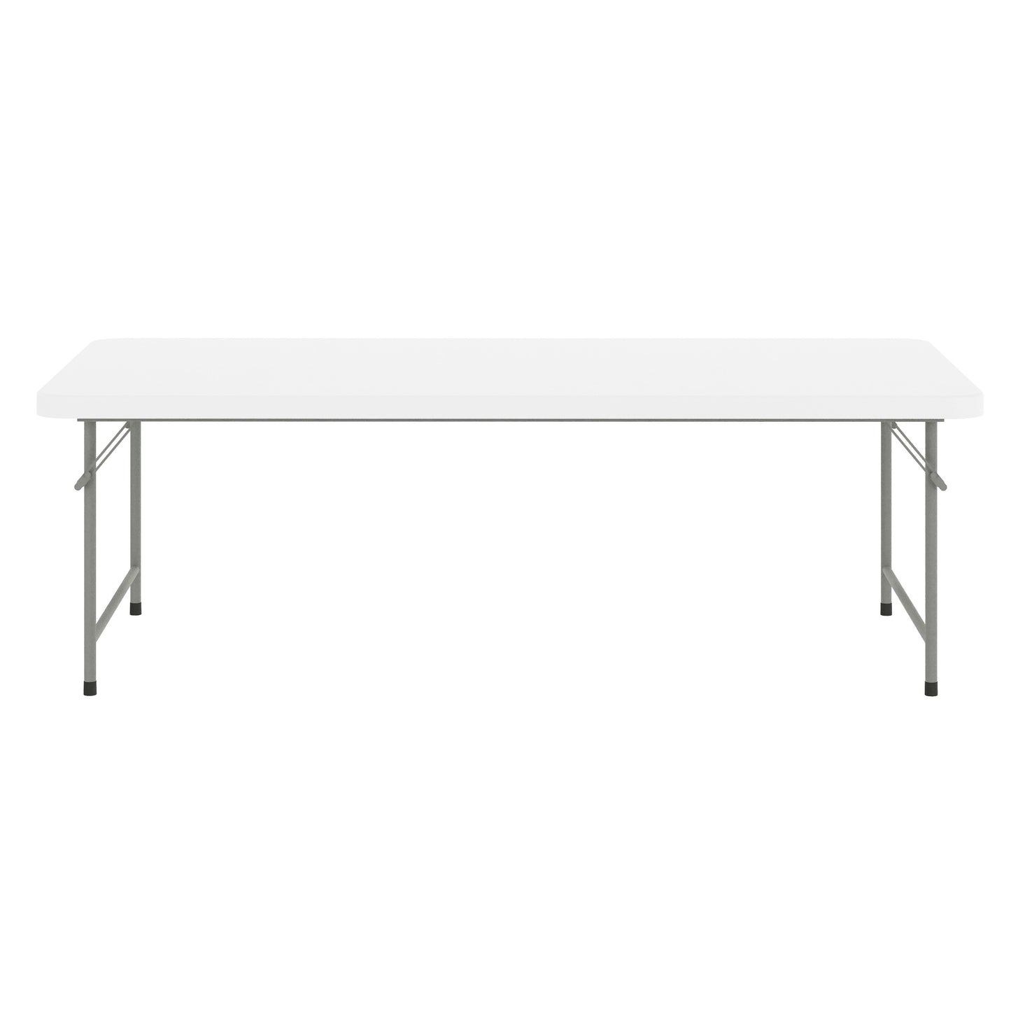Paige 4.93-Foot Kid's Granite White Plastic Folding Table Granite White RB-3060-KID-GG