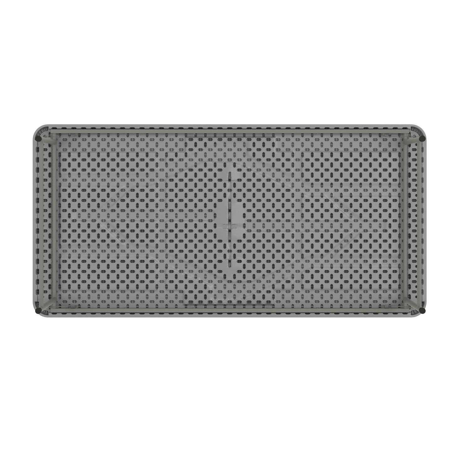 Paige 4.93-Foot Kid's Granite Gray Plastic Folding Table Granite Gray RB-3060-KID-GY-GG