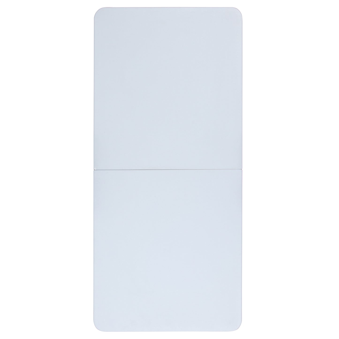 Kathryn 4.97-Foot Bi-Fold Granite White Plastic Folding Table Granite White