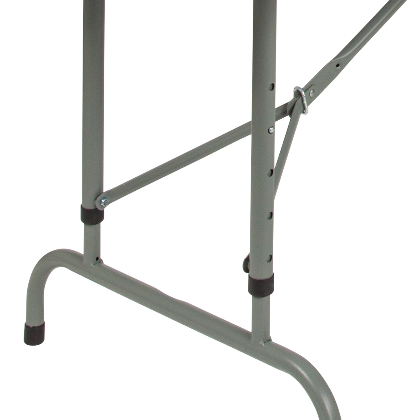 Kathryn 8-Foot Height Adjustable Granite White Plastic Folding Table Granite White RB-3096ADJ-GG
