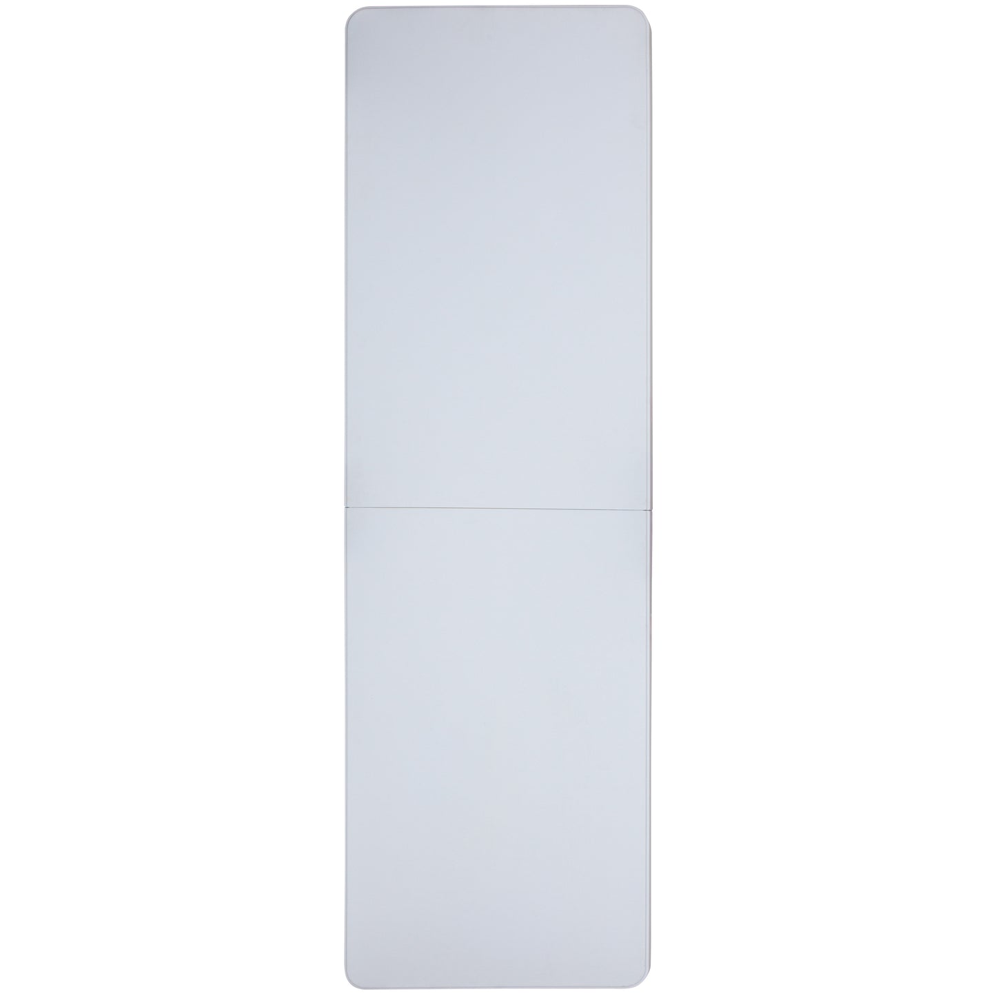 Kathryn 8-Foot Height Adjustable Bi-Fold Granite White Plastic Banquet and Event Folding Table with Carrying Handle Granite White