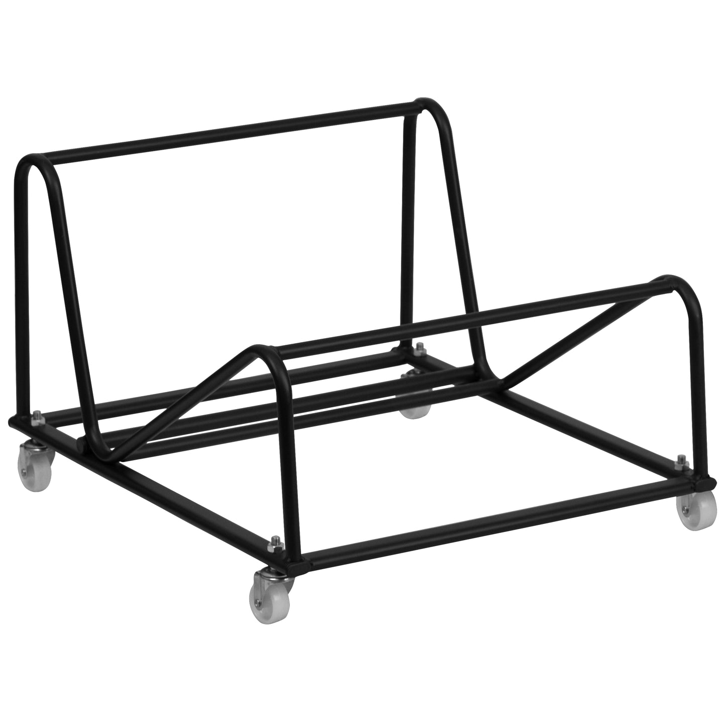 Hercules Sled Base Stack Chair Dolly Black