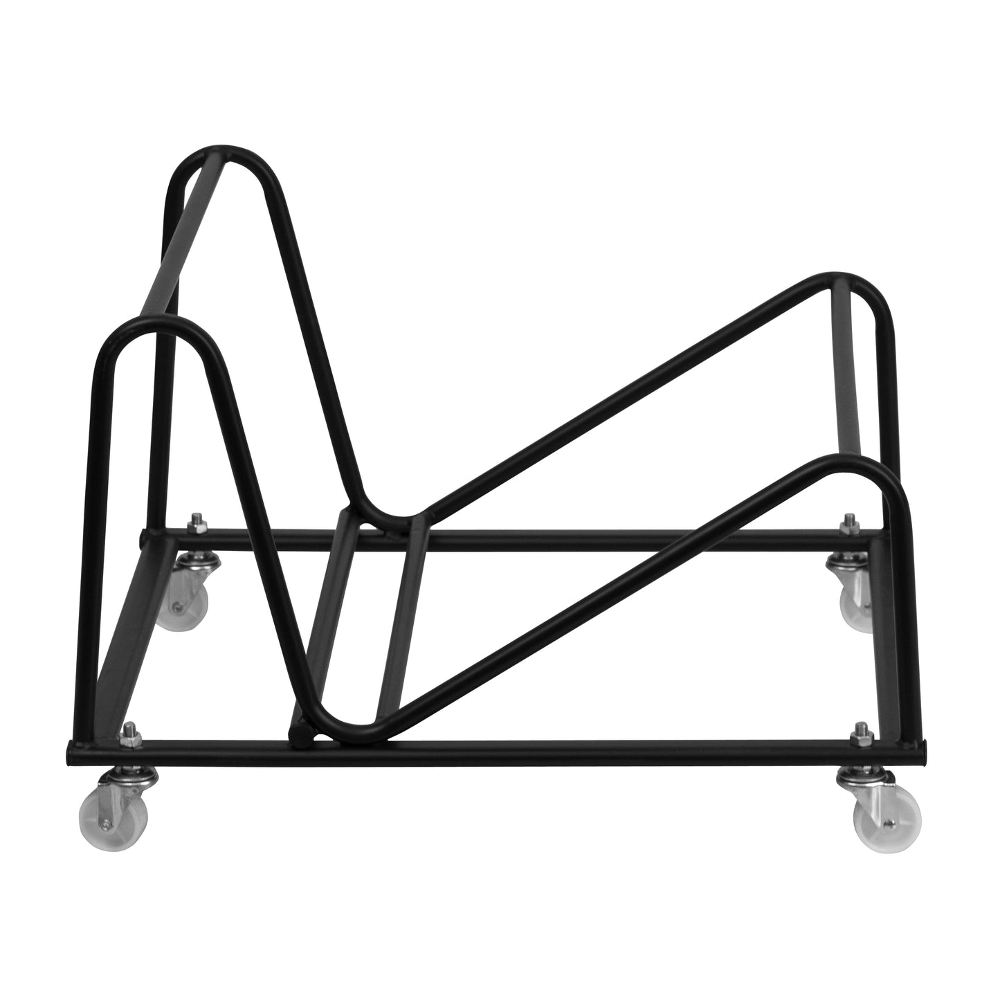 Hercules Sled Base Stack Chair Dolly Black