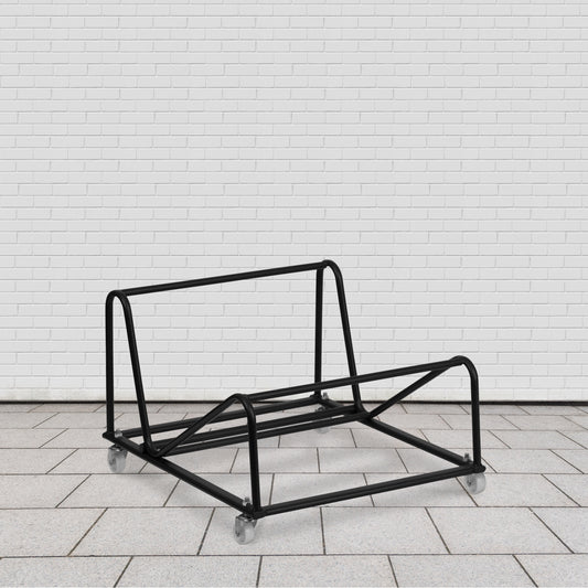 Hercules Sled Base Stack Chair Dolly Black