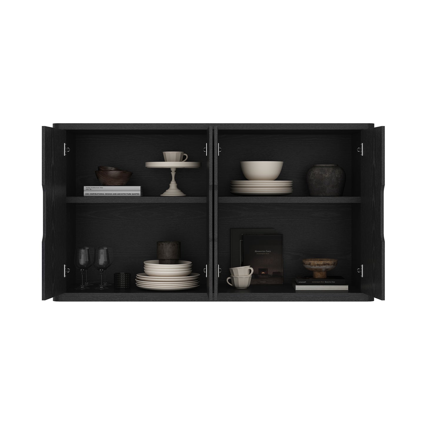 Rivington Modern 60" Sideboard in Black SB009-BK