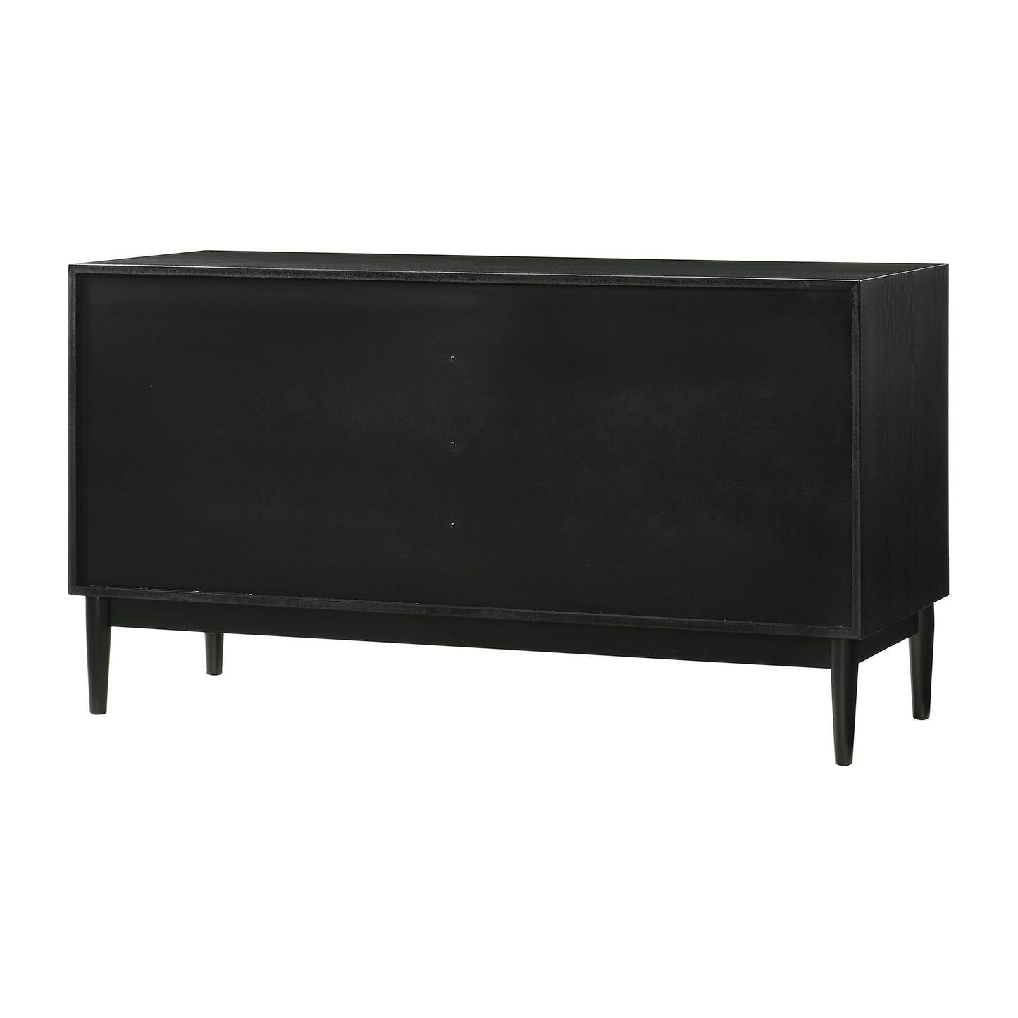 Artemio King 4 Piece Wood Bedroom Set in Black Finish