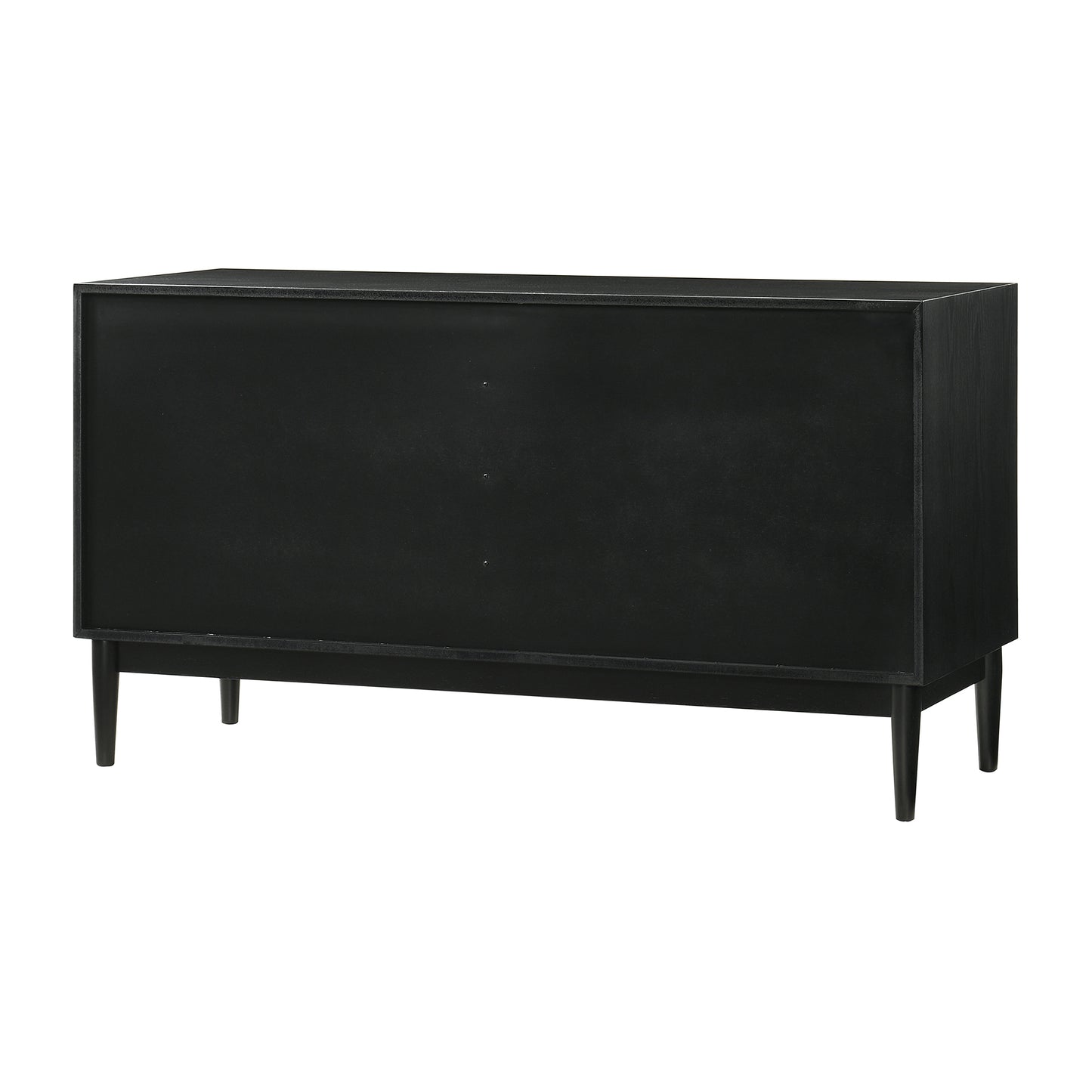 Artemio Queen 4 Piece Wood Bedroom Set in Black Finish