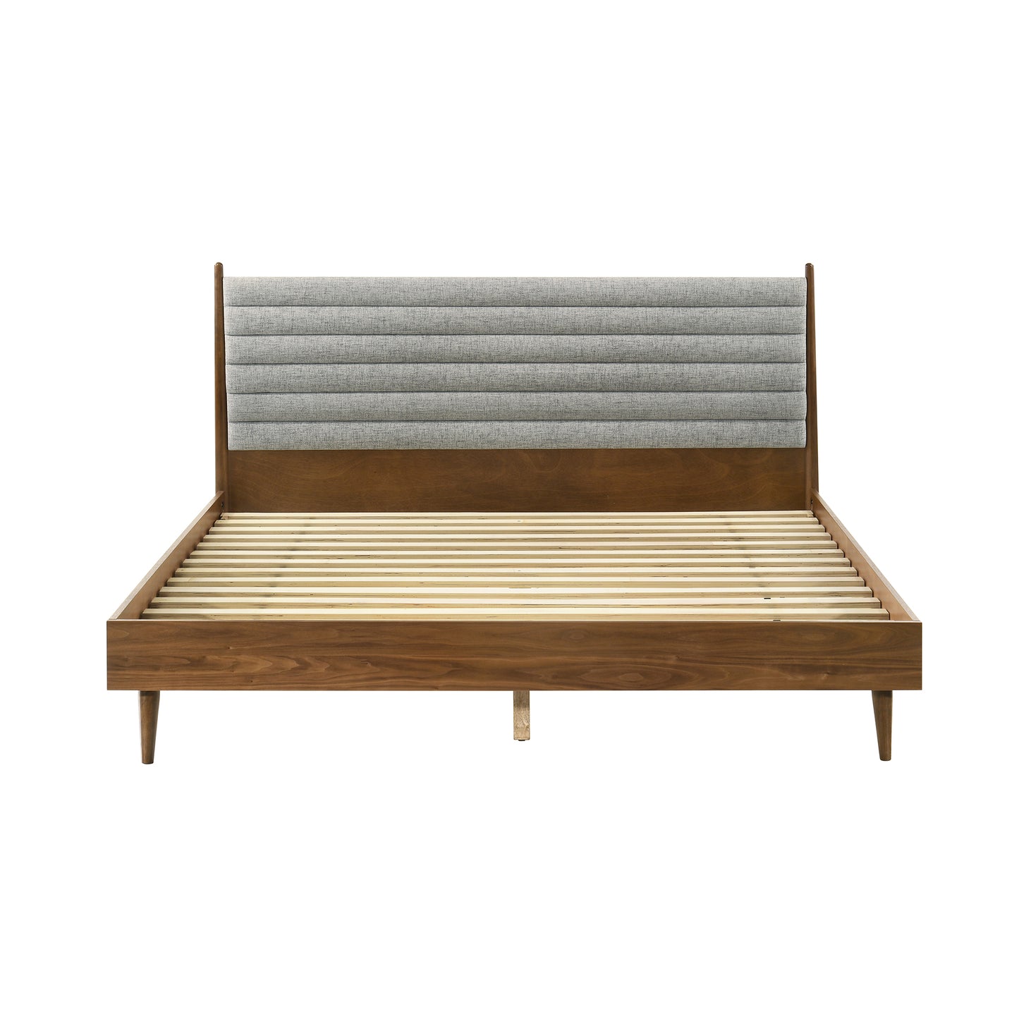Artemio King 3 Piece Wood Bedroom Set in Walnut Finish
