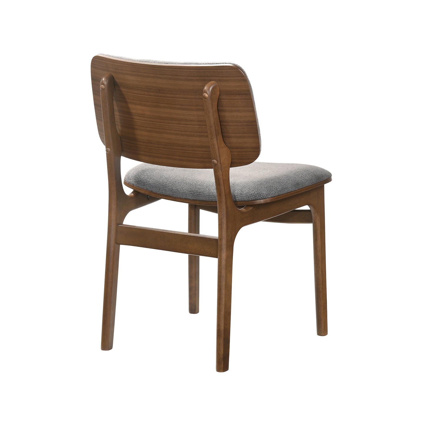 Cirque and Lima 5 Piece Walnut Round Dining Set