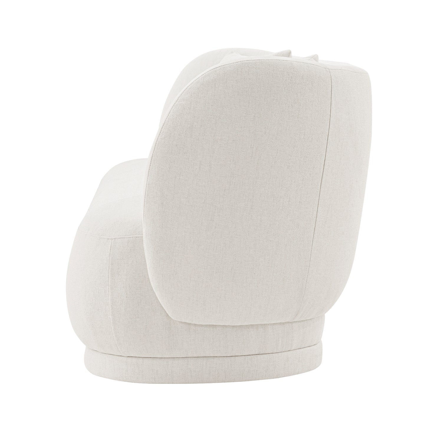 Manhattan Comfort Contemporary Siri Linen Weave 92.52 Sofa with Pillows