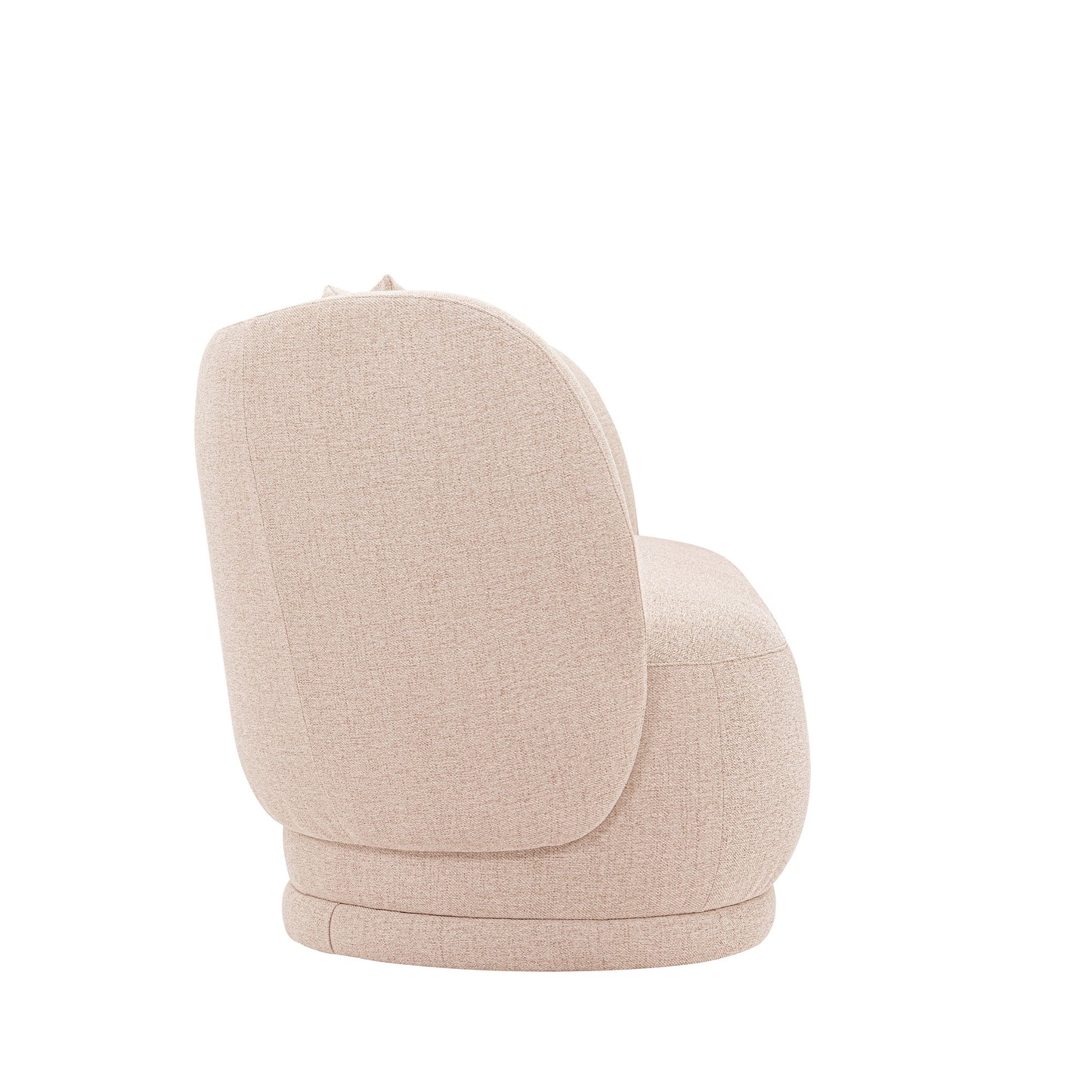 Manhattan Comfort Contemporary Siri Linen Weave 92.52 Sofa with Pillows