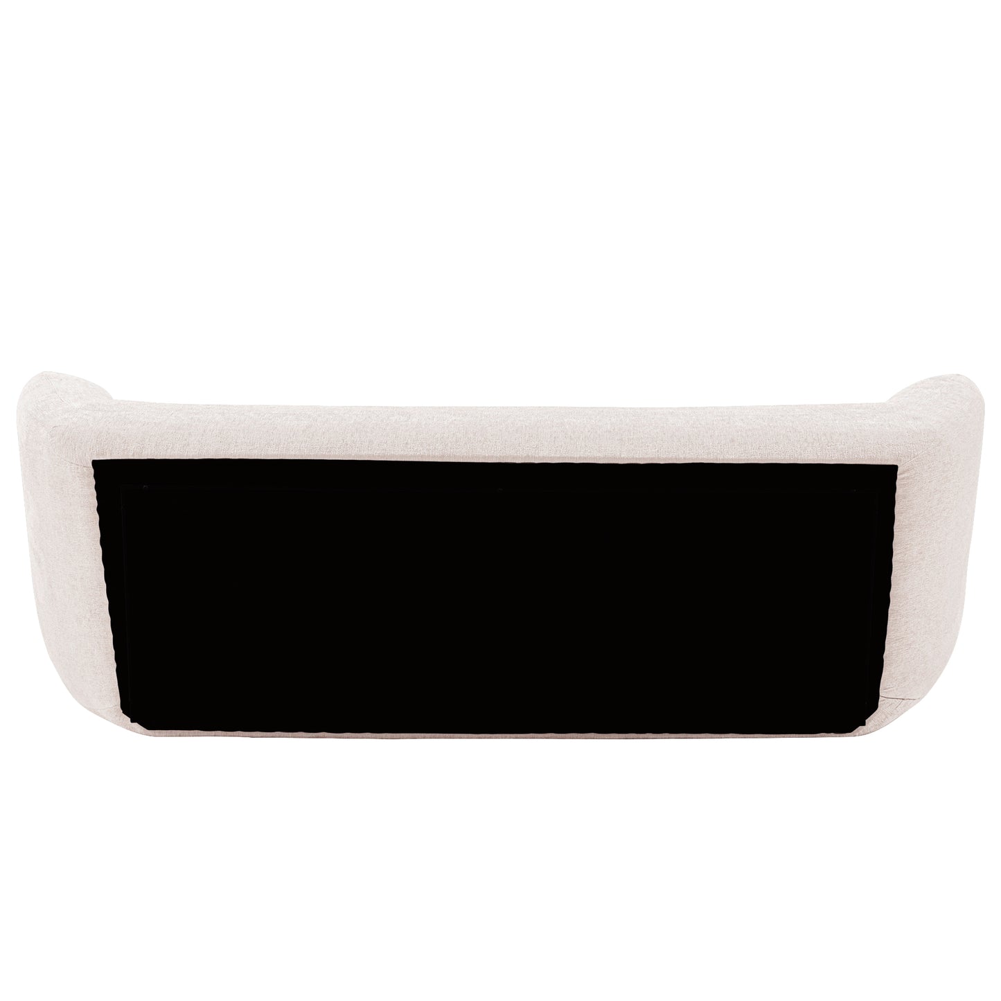 Manhattan Comfort Contemporary Ulka Chenille Sofa with Pillows