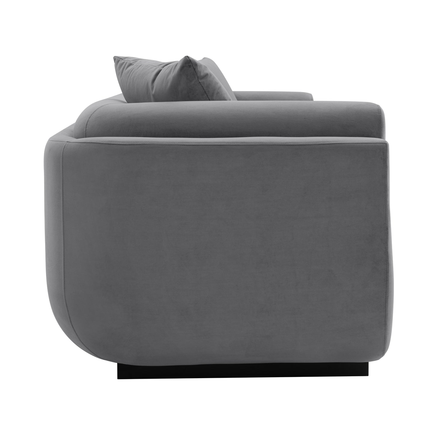 Edmonda Modern 91" Velvet Sofa, Upholstered Contemporary Living Room Seating