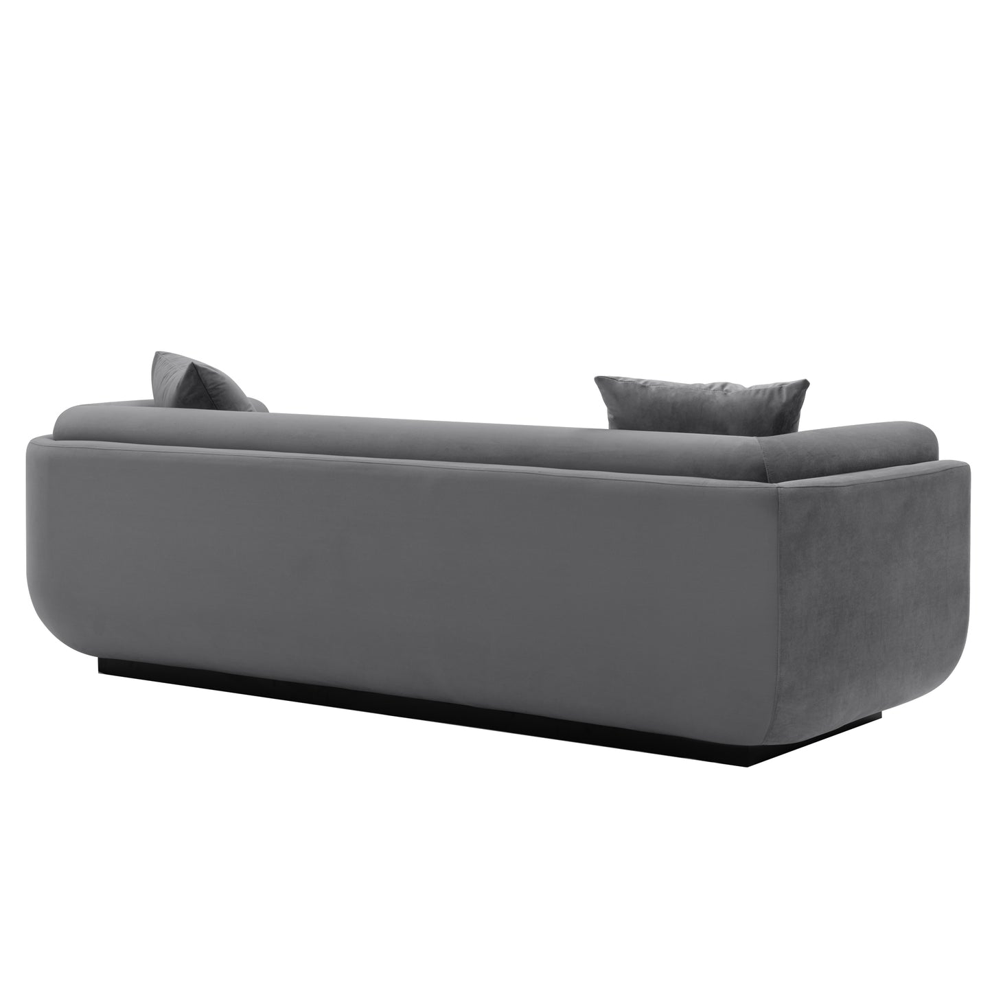 Edmonda Modern 91" Velvet Sofa, Upholstered Contemporary Living Room Seating