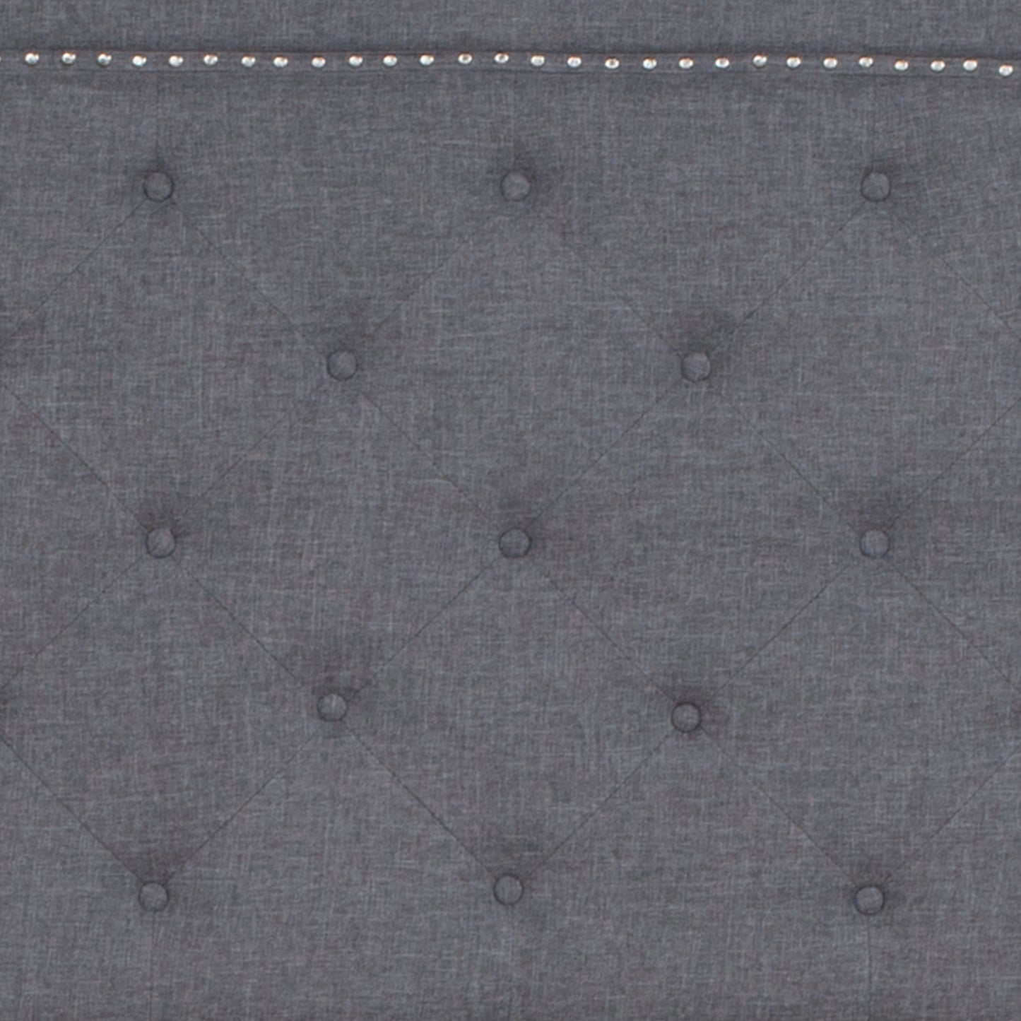 Brighton Full Size Tufted Upholstered Platform Bed in Light Gray Fabric Light Gray SL-BK4-F-LG-GG