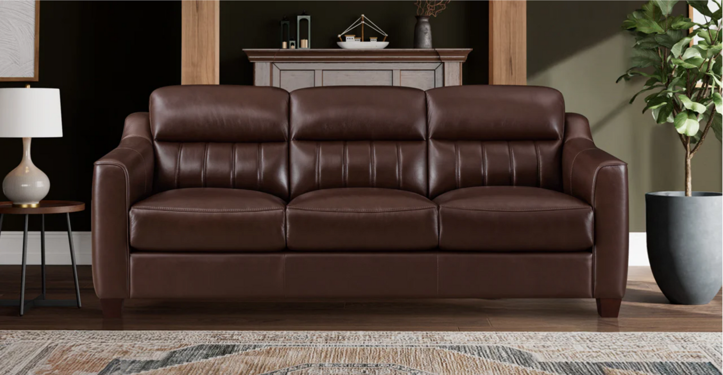 Uptown Sofa Chestnut Brown
