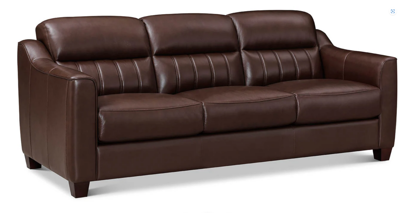 Uptown Sofa Chestnut Brown