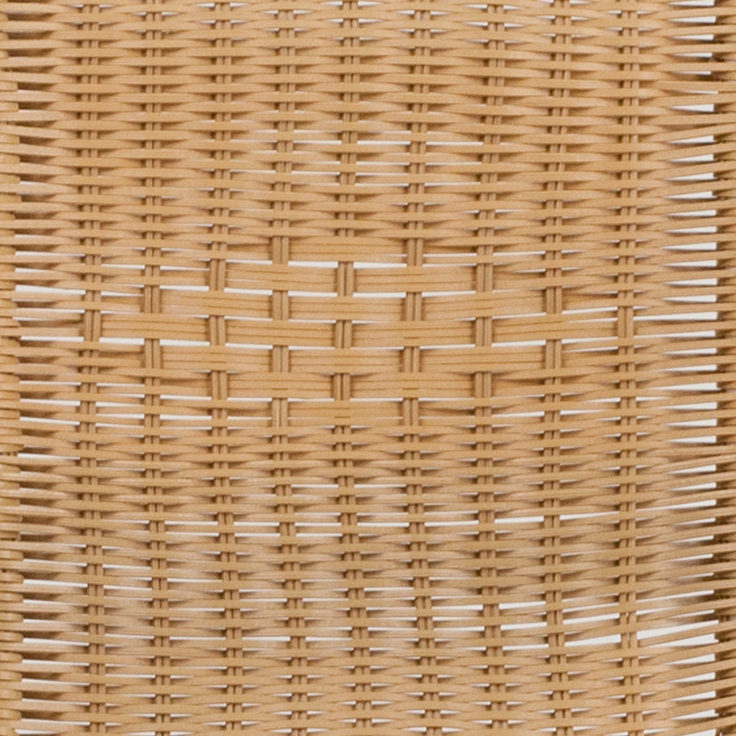 Lila Commercial Aluminum and Beige Rattan Indoor-Outdoor Restaurant Stack Chair Aluminum and Beige