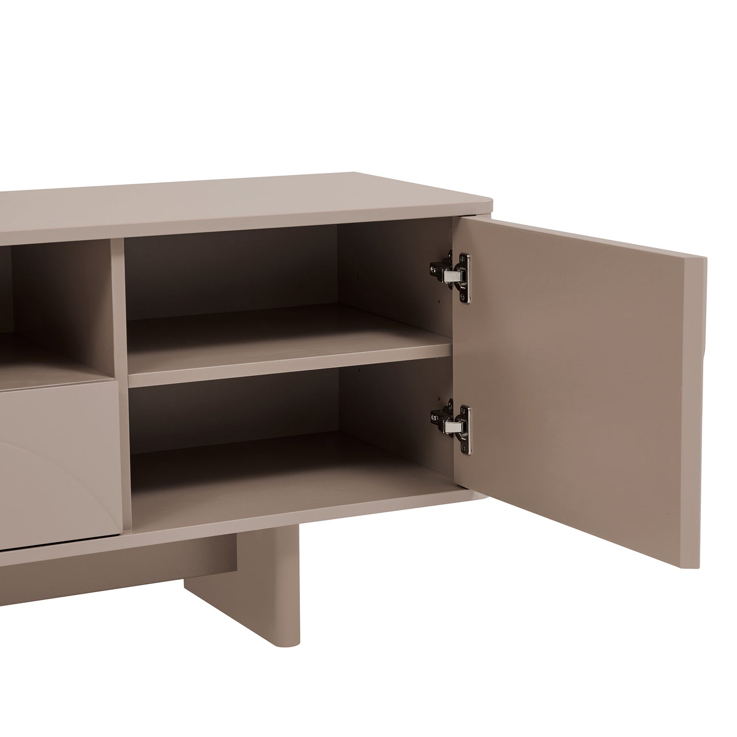 Ella Modern 59" TV Stand TV007 — Contemporary Media Console with Storage