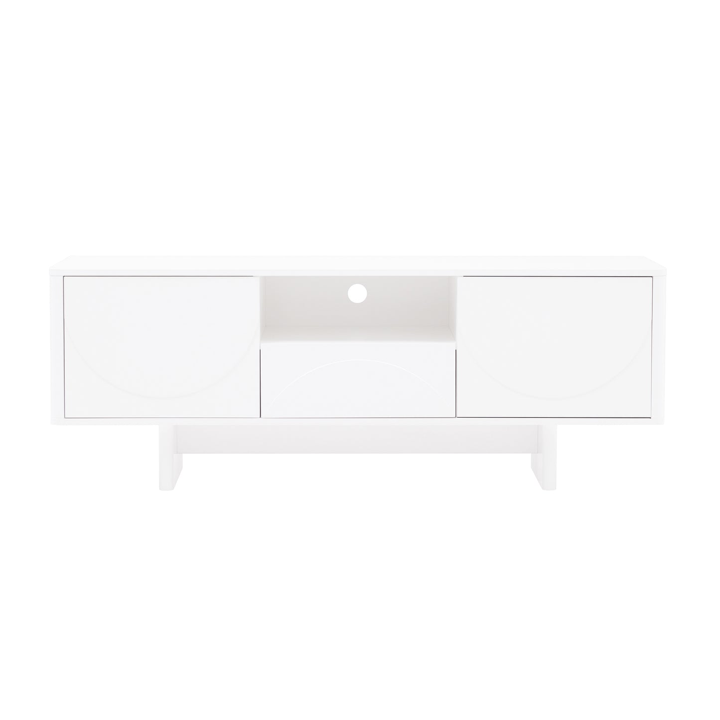 Ella Modern 59" TV Stand TV007 — Contemporary Media Console with Storage