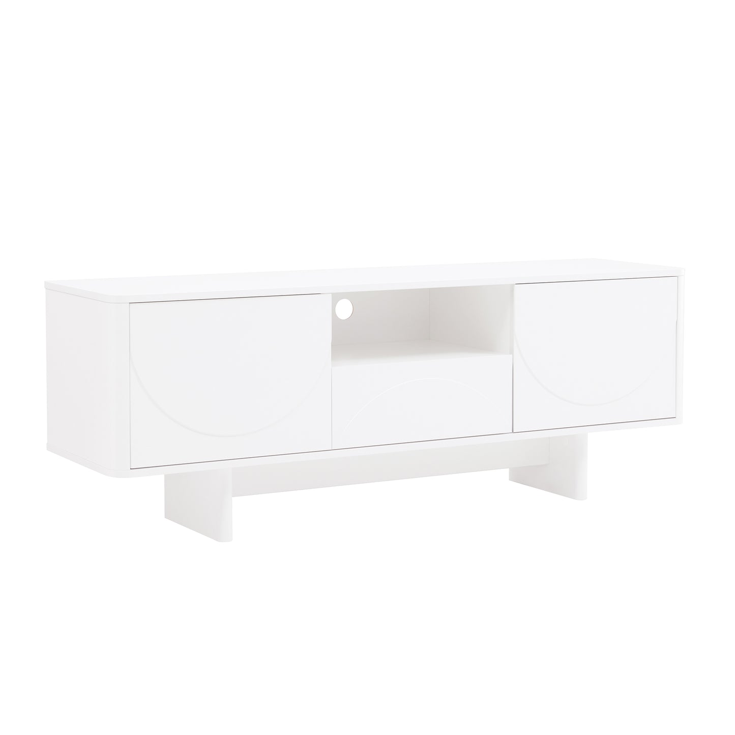 Ella Modern 59" TV Stand TV007 — Contemporary Media Console with Storage