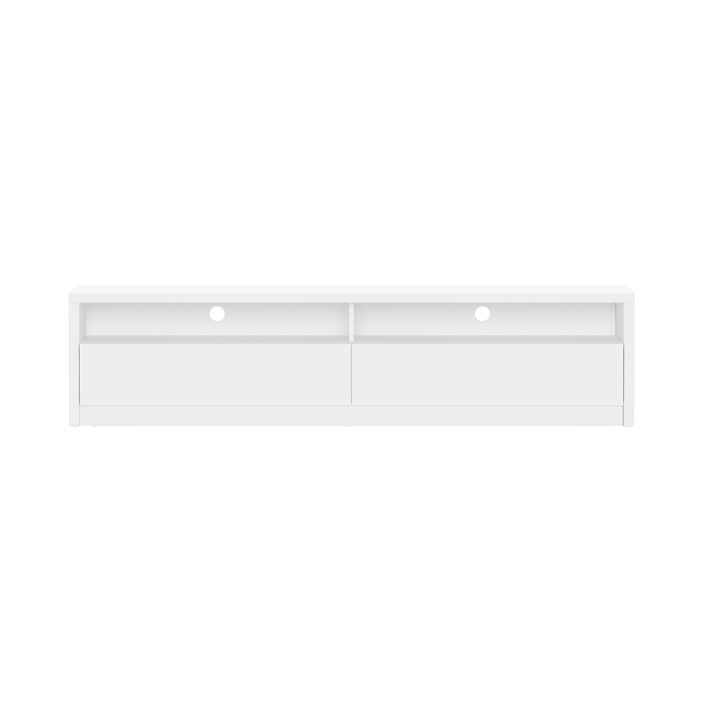 Duncan Contemporary Modern TV Stand Media Console with Adjustable Storage