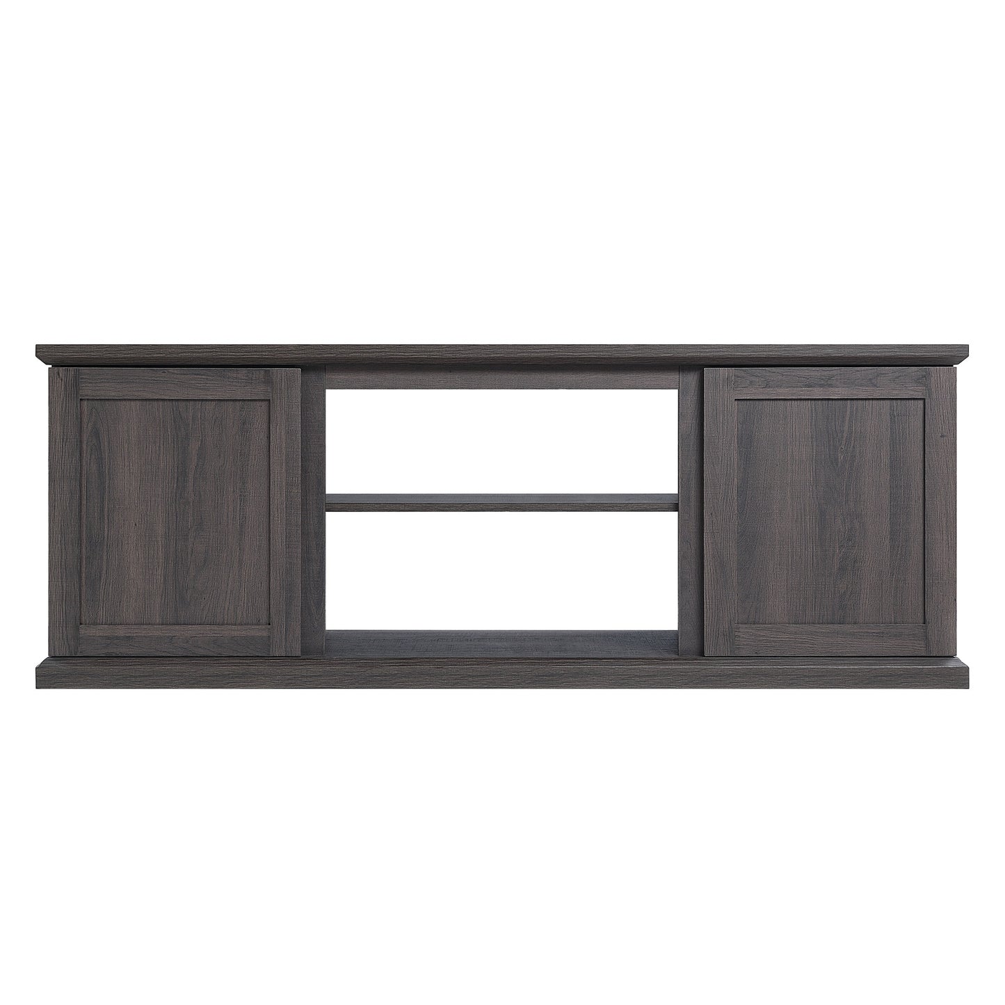 Franklin Modern Farmhouse 60" TV Stand in Brown TVFP3-BR