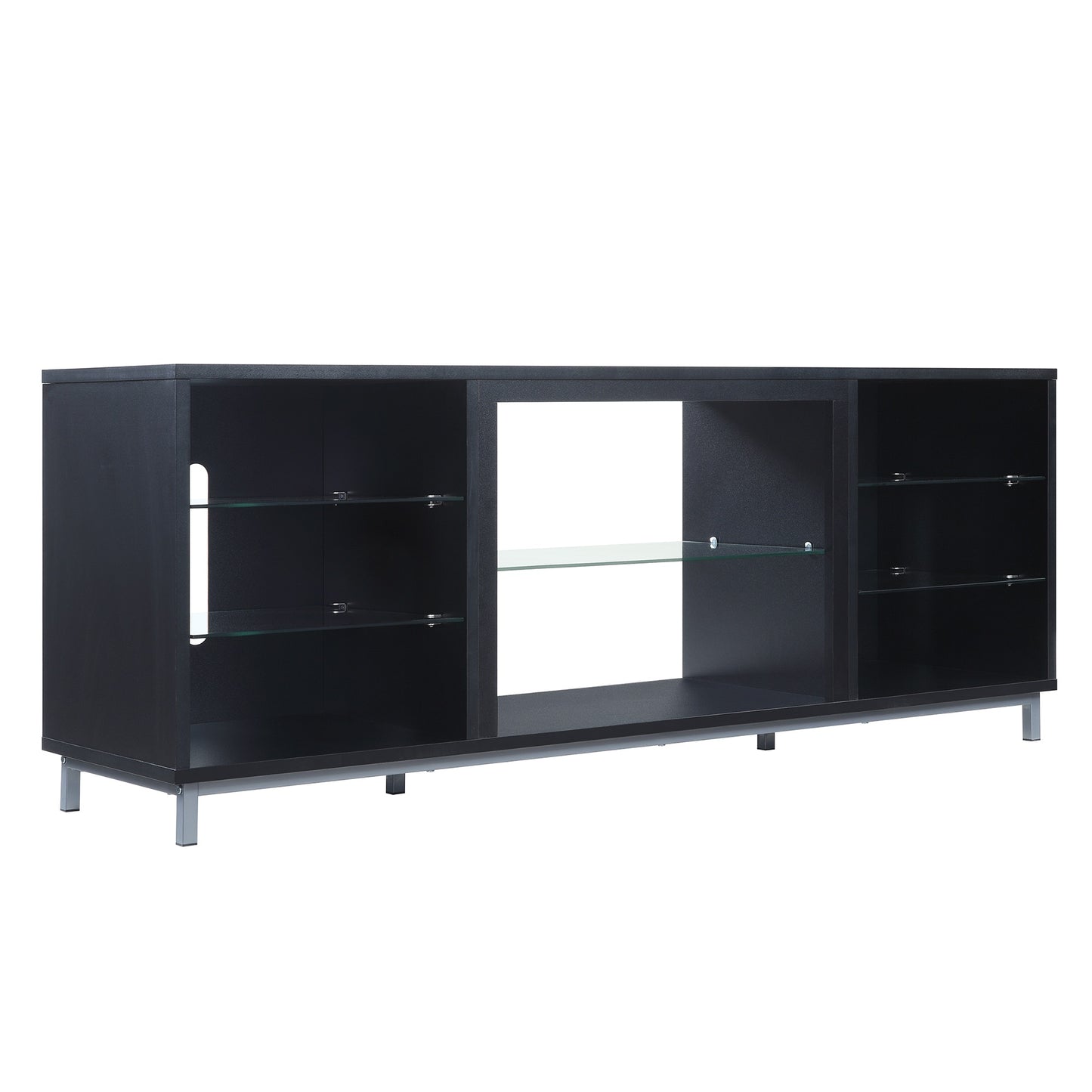 Brighton Modern 60" TV Stand in Onyx TVFP4-BL