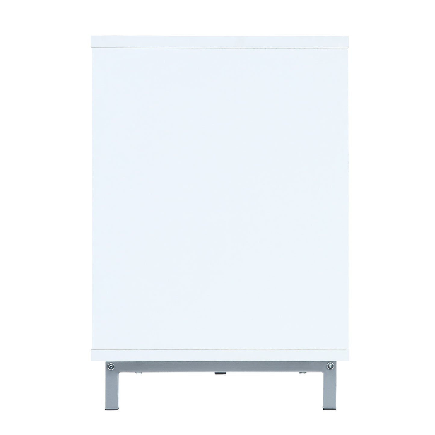 Brighton Modern 60" TV Stand in White TVFP4-WH