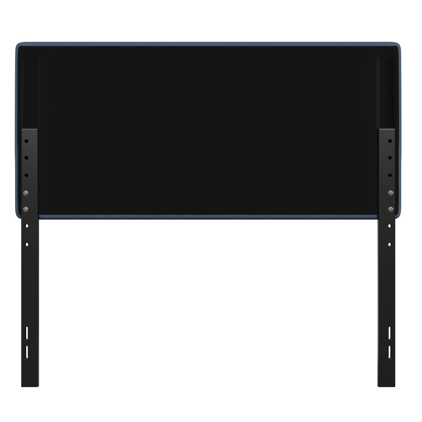 Paxton Full Channel Stitched Fabric Upholstered Headboard, Adjustable Height from 44.5" to 57.25" - Blue Blue