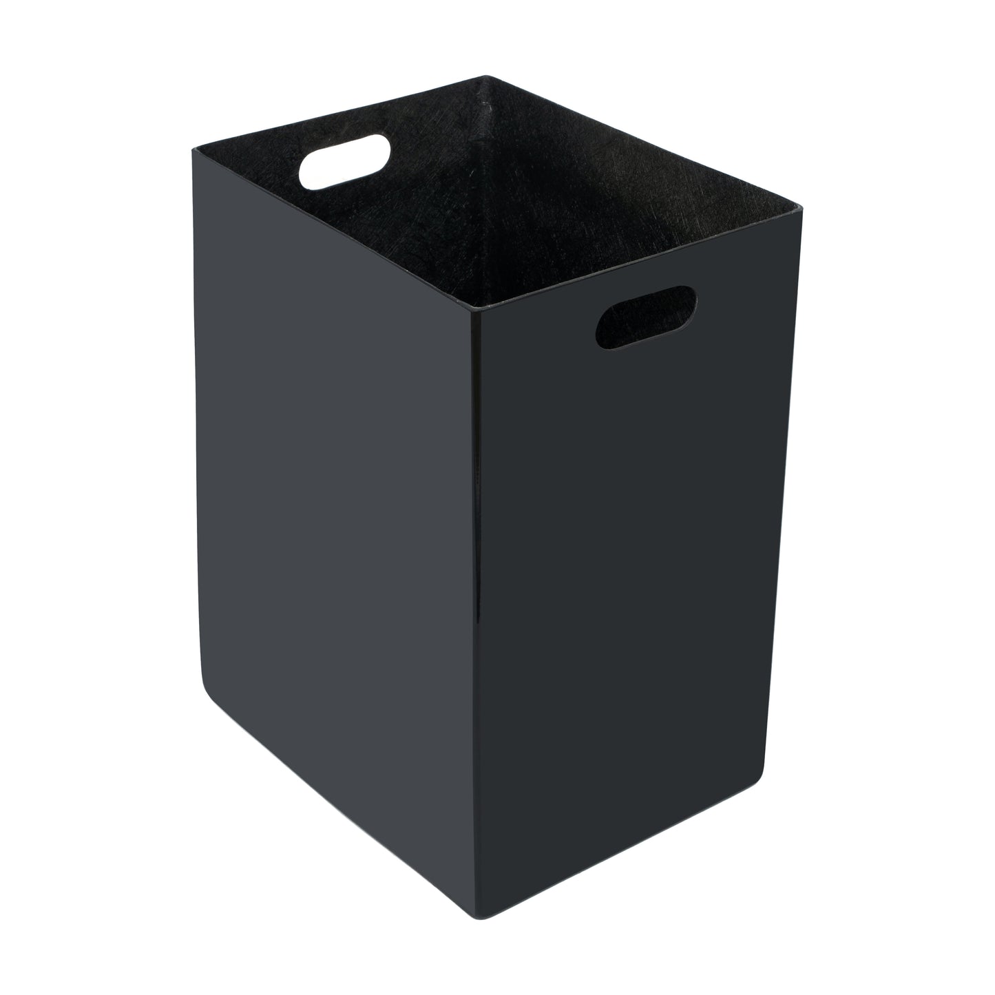 Brooks 31.4 Gallon Indoor-Outdoor Steel Trash Can with Locking Access Door and Removable Inner Fiberglass Bin, Brown/Silver Brown