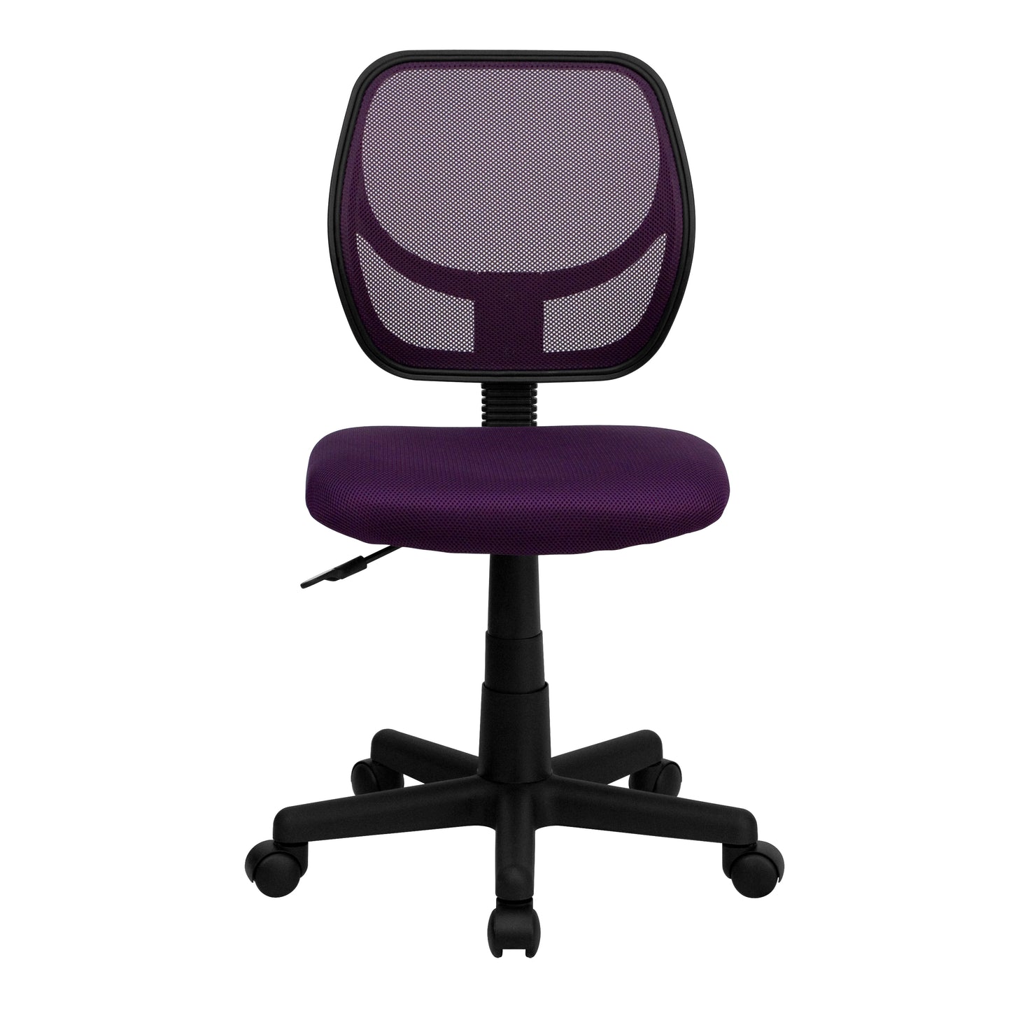 Neri Low Back Purple Mesh Swivel Task Office Chair Purple WA-3074-PUR-GG