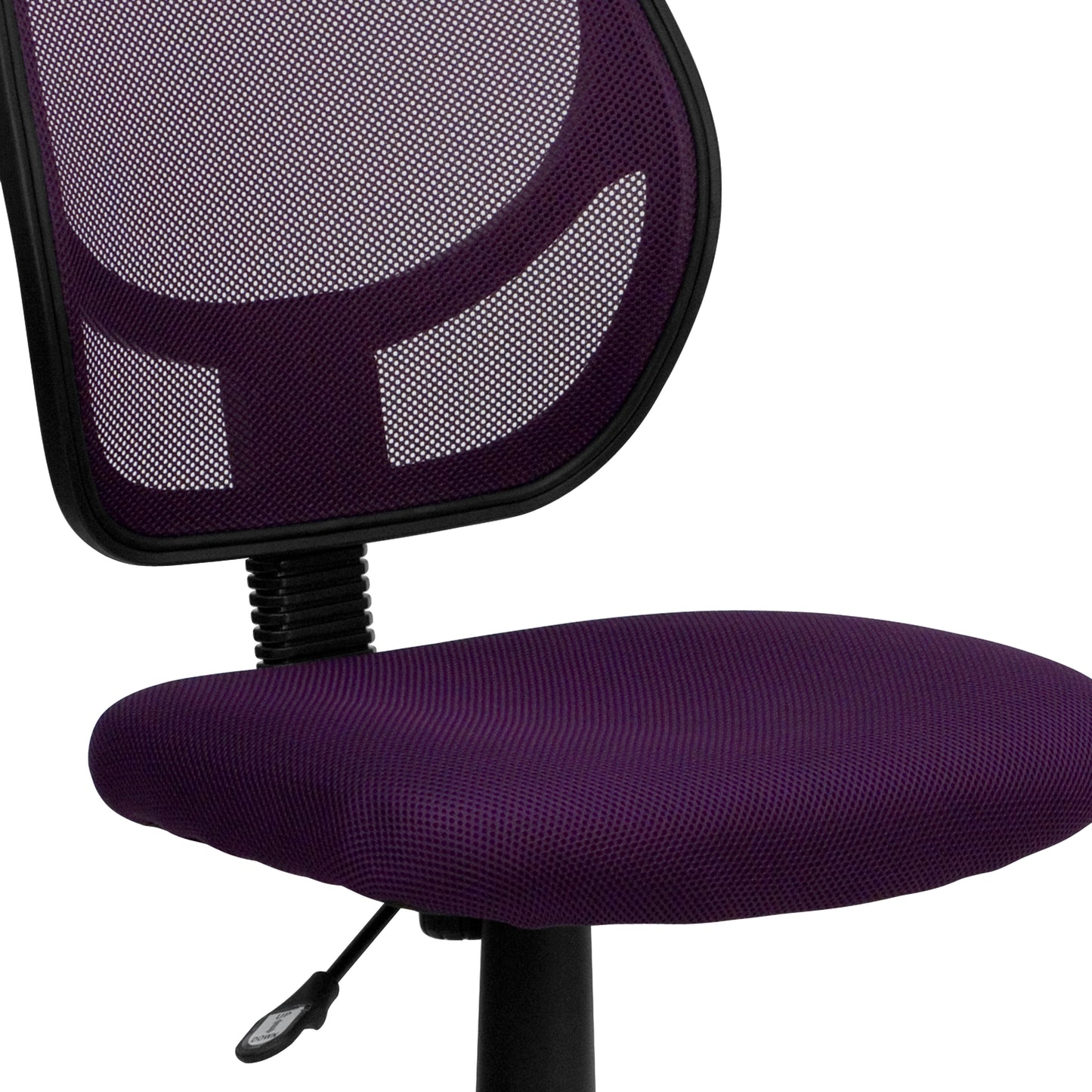Neri Low Back Purple Mesh Swivel Task Office Chair Purple WA-3074-PUR-GG